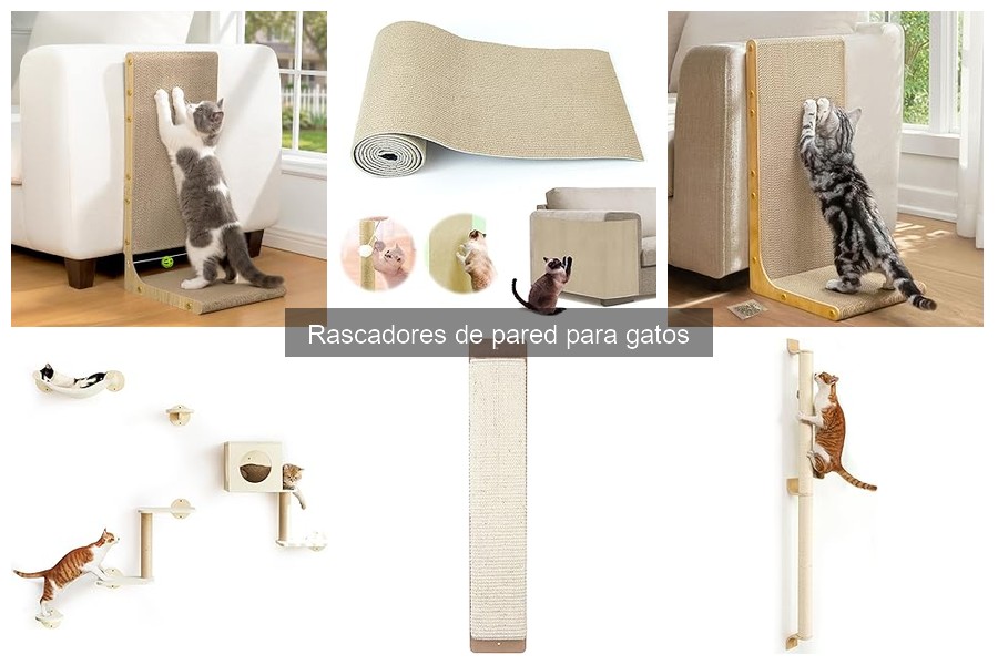 Mejores rascadores de pared para gatos en 2023