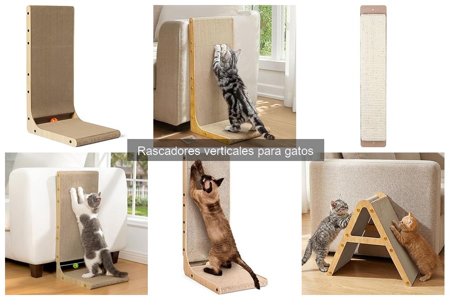 Mejores rascadores verticales para gatos según sus características