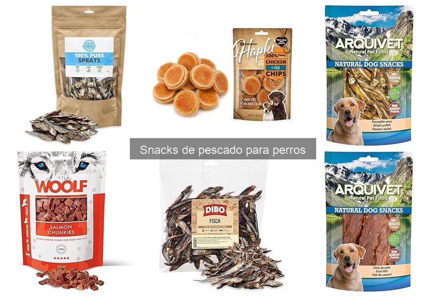 Mejores snacks de pescado para perros: guía de compra