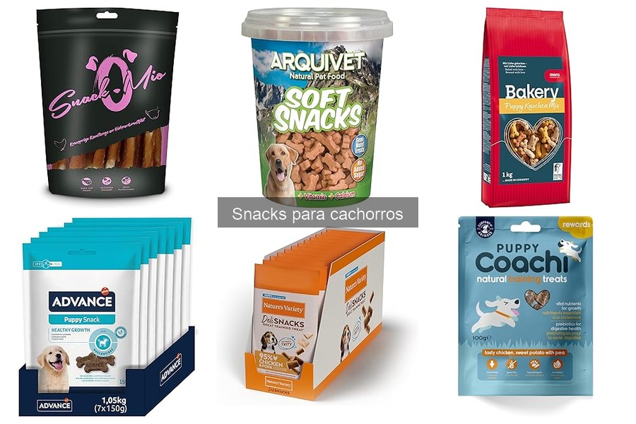 Mejores Snacks para Cachorros: Comparativa y Análisis
