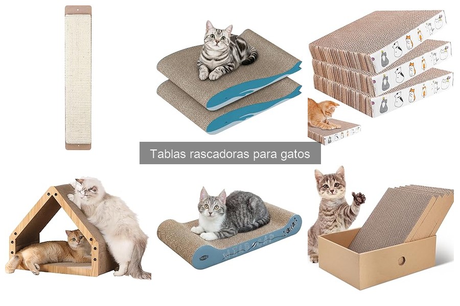 Mejores tablas rascadoras para gatos según opiniones de usuarios