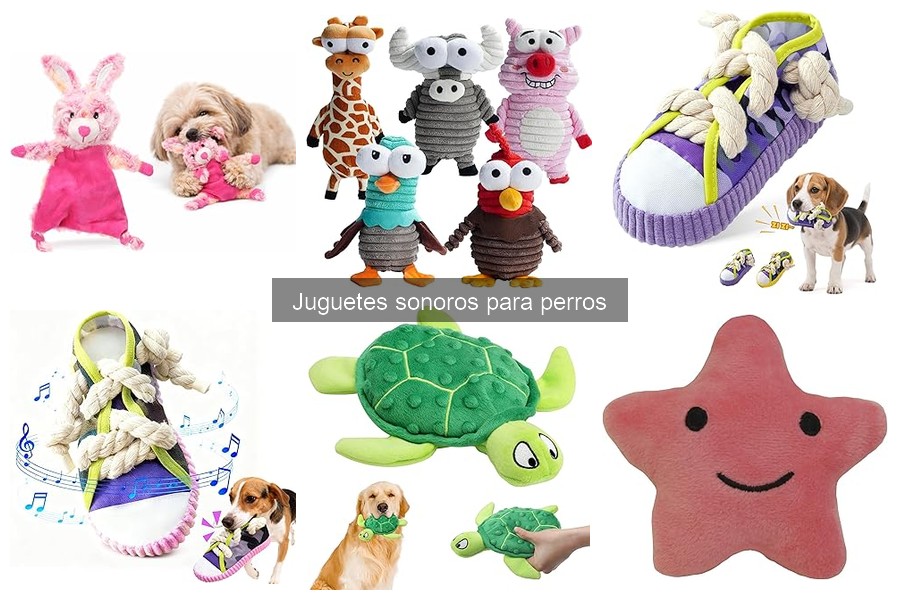 Mejores tiendas para comprar juguetes sonoros para perros
