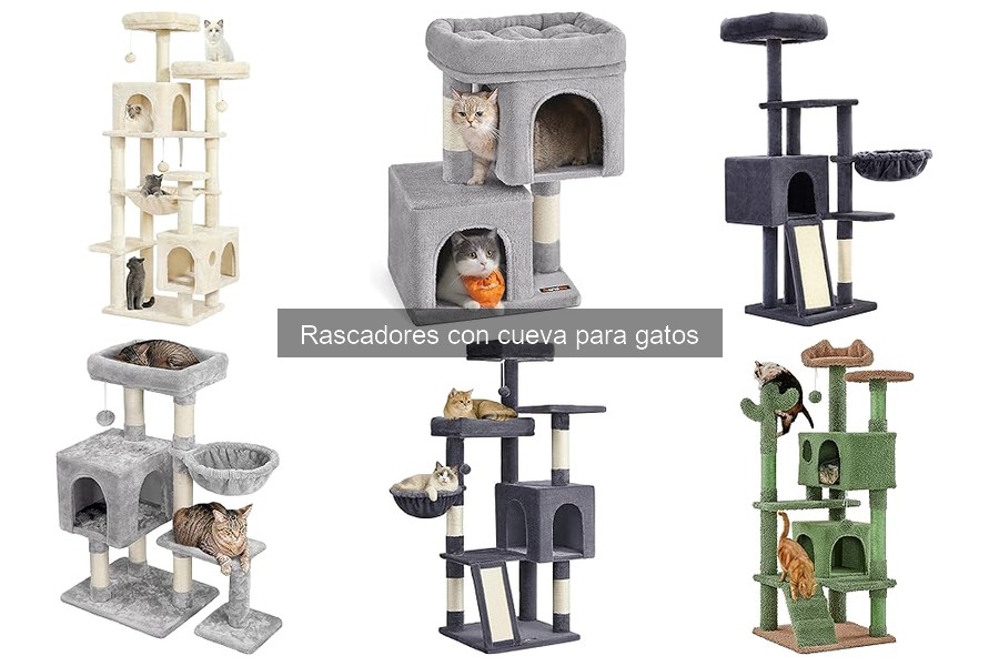 ¿Necesitan todos los gatos un rascador con cueva?