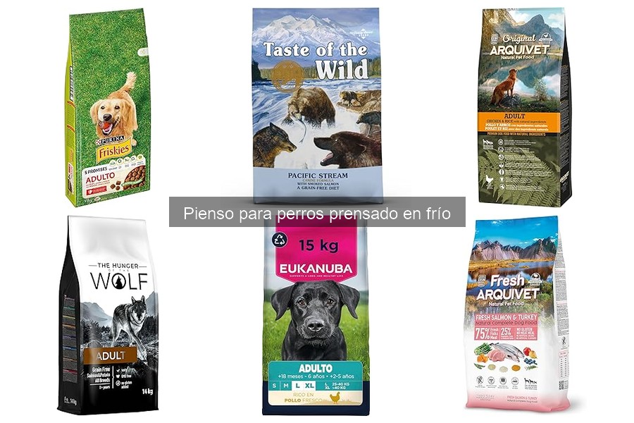 Ofertas y precios del pienso prensado en frío para perros