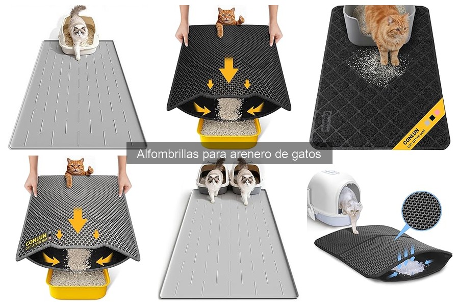 Opiniones de usuarios sobre alfombrillas para arenero de gatos