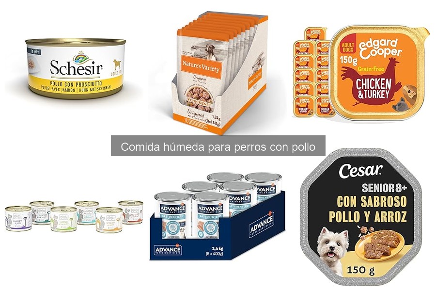 Opiniones de veterinarios sobre comida húmeda de pollo para perros