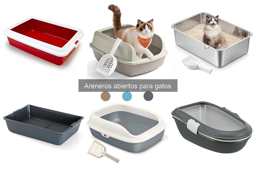 Opiniones sobre areneros abiertos para gatos: ¿Cuál elegir?