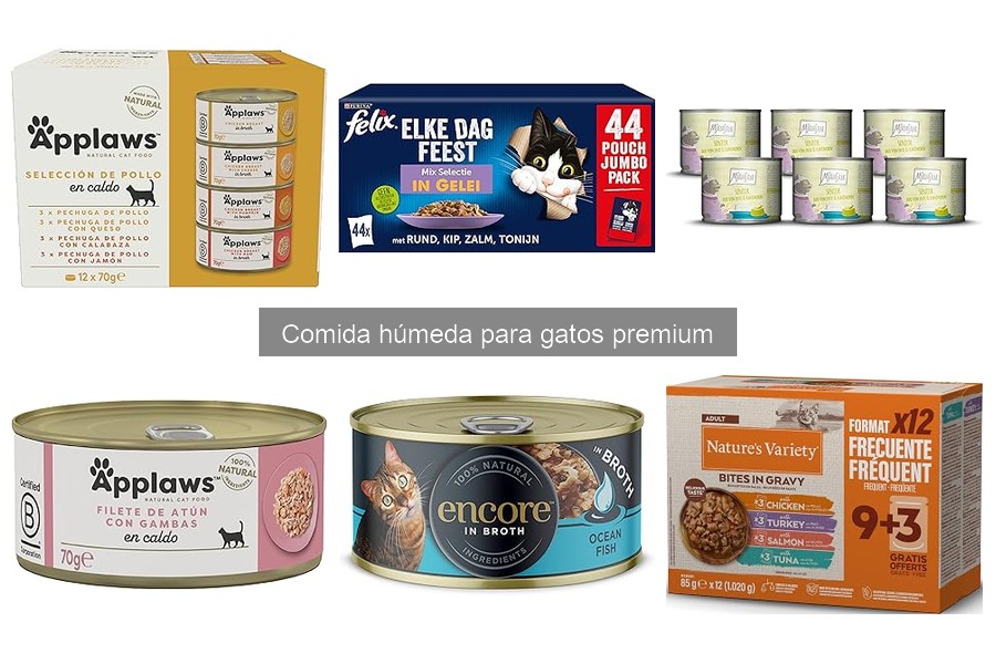 Opiniones sobre comida húmeda premium para gatos