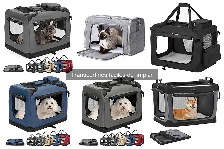 Opiniones sobre transportines fáciles de limpiar para mascotas