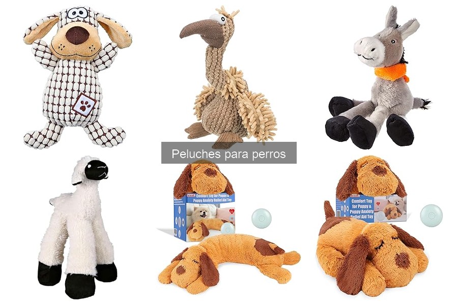 Peluches para perros: Características y beneficios