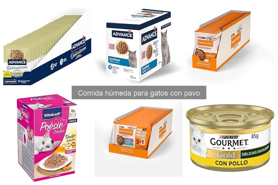 Precios de comida húmeda para gatos con pavo: Comparativa 2023
