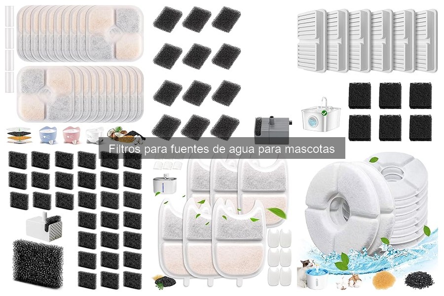 Precios de filtros para fuentes de agua para mascotas