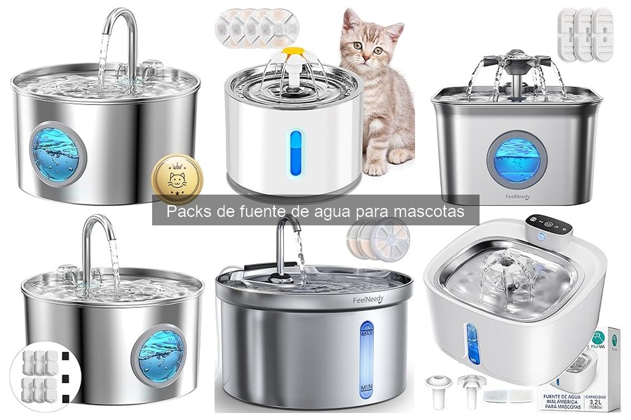 Precios de fuentes de agua para mascotas y dónde comprarlas