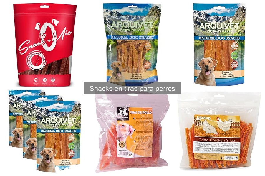 Precios de Snacks en Tiras para Perros en Tiendas Online