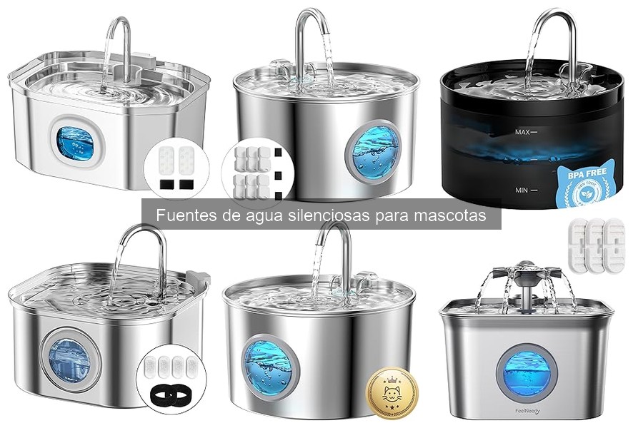 Preguntas Frecuentes sobre Fuentes de Agua Silenciosas para Mascotas