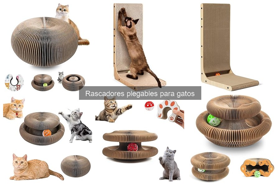 Problemas comunes con rascadores plegables para gatos
