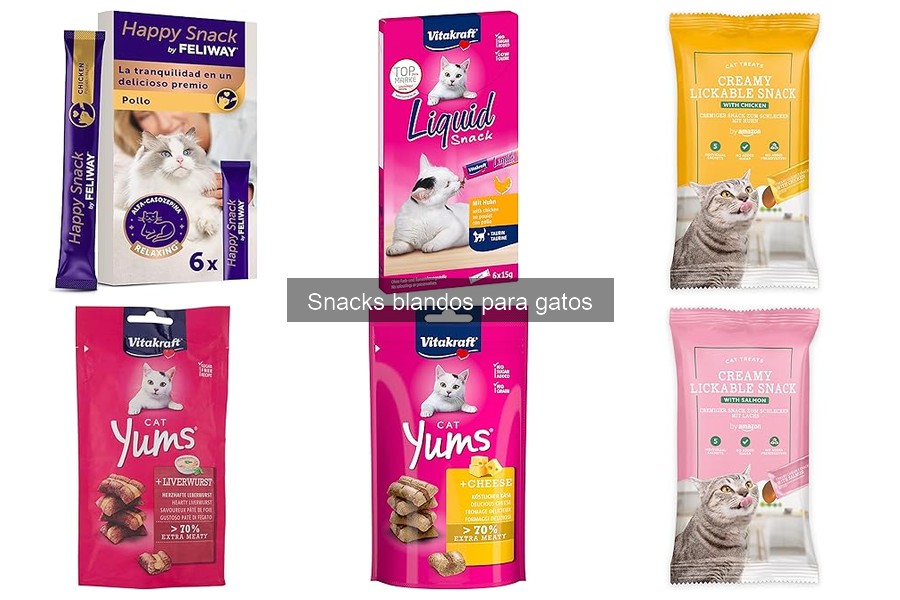 ¿Qué son los snacks blandos para gatos? Beneficios y más