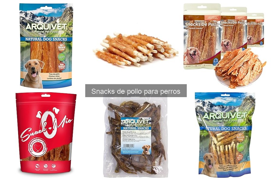 ¿Qué son los snacks de pollo para perros? Beneficios y más