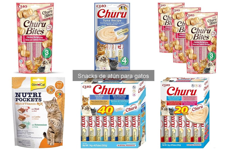 Recetas caseras de snacks de atún para gatos saludables