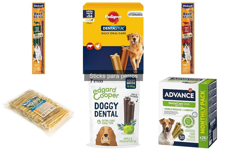 Recetas Caseras de Sticks para Perros: Fáciles y Saludables