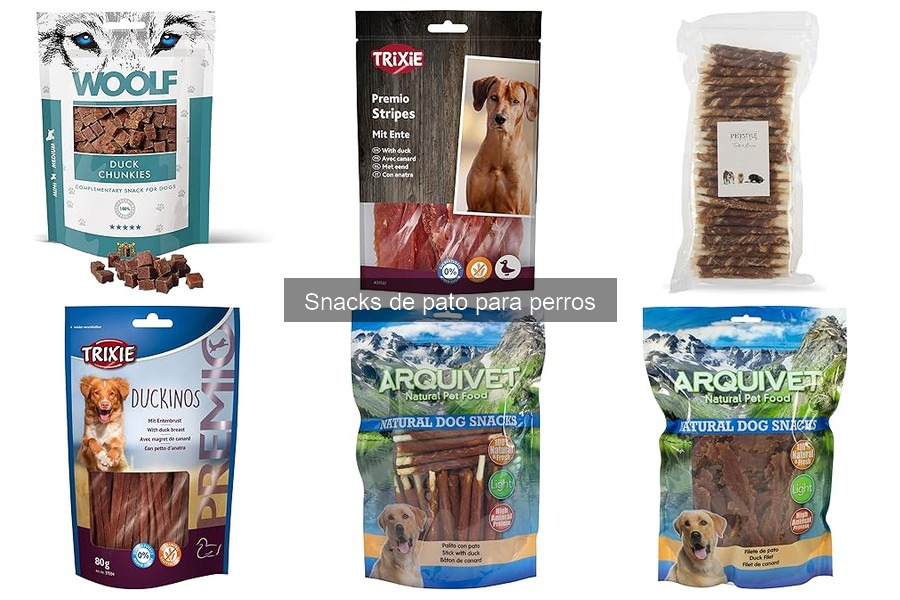 Riesgos de dar snacks de pato a perros: lo que debes saber