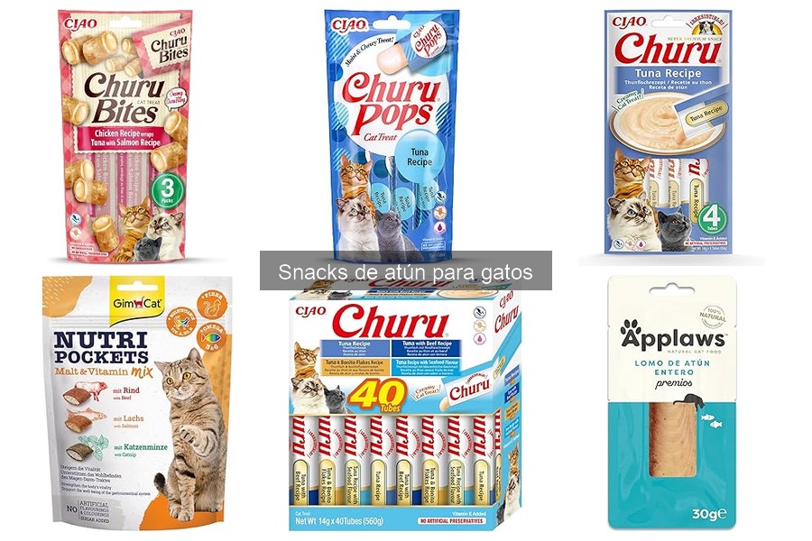 Snacks de atún para gatos: beneficios y características