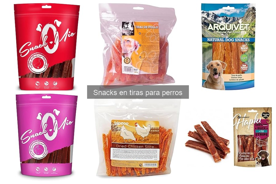 Snacks en tiras digestivos para perros: mejores opciones