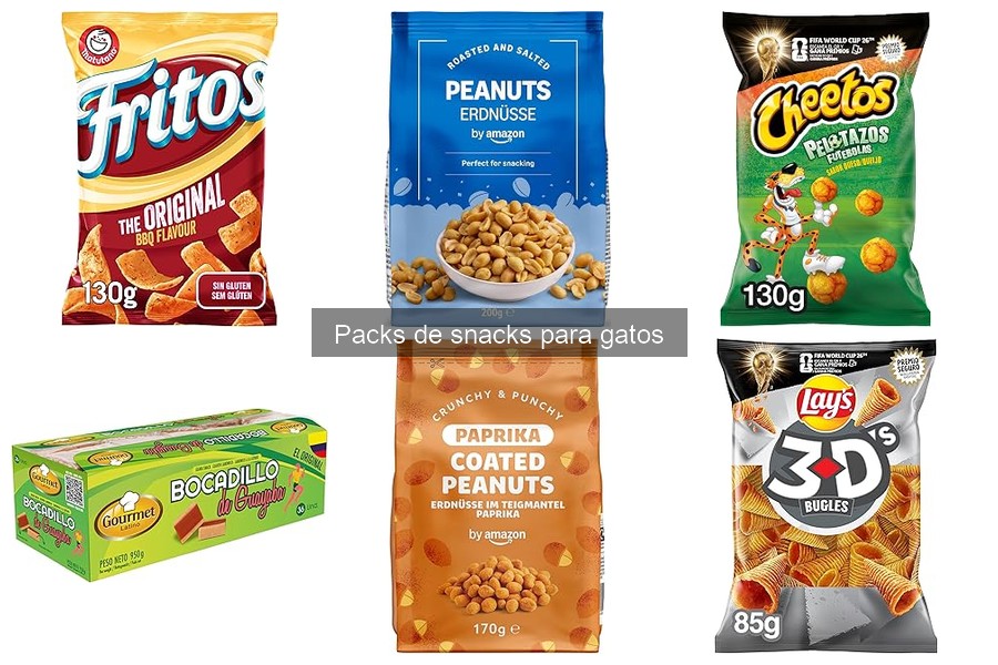 Snacks para gatos: ¿packs o individuales? Pros y contras