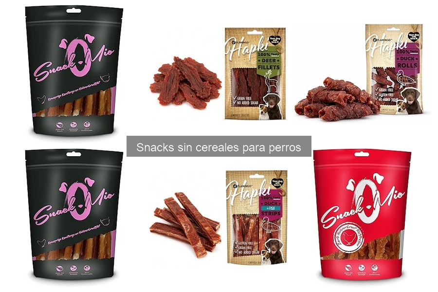 Snacks sin cereales para perros: Dónde encontrarlos al mejor precio