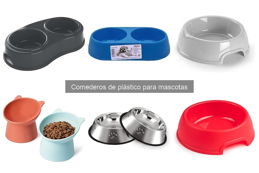 ¿Son seguros los comederos de plástico para mascotas?