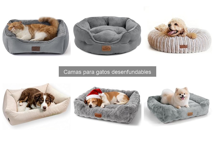 Tipos de camas desenfundables para gatos: ¡Descubre las mejores!