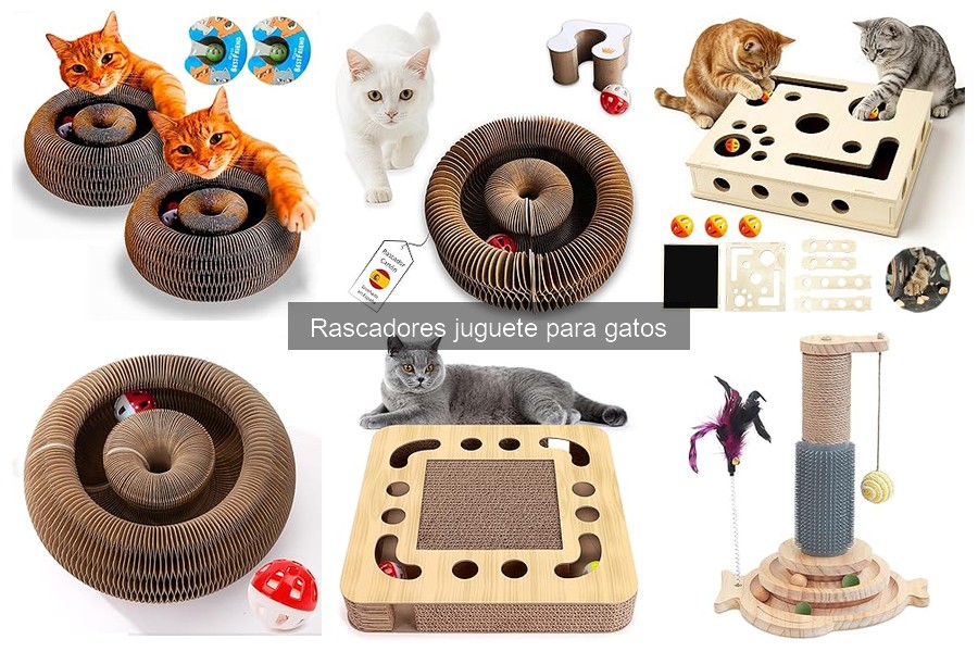 Tipos de Rascadores Juguetes para Gatos: Guía Completa
