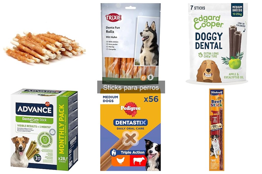 Tipos de sticks para perros y sus ventajas