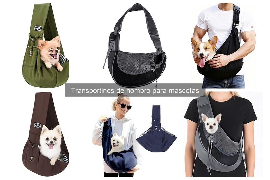 Transportines de hombro para mascotas: Guía y características
