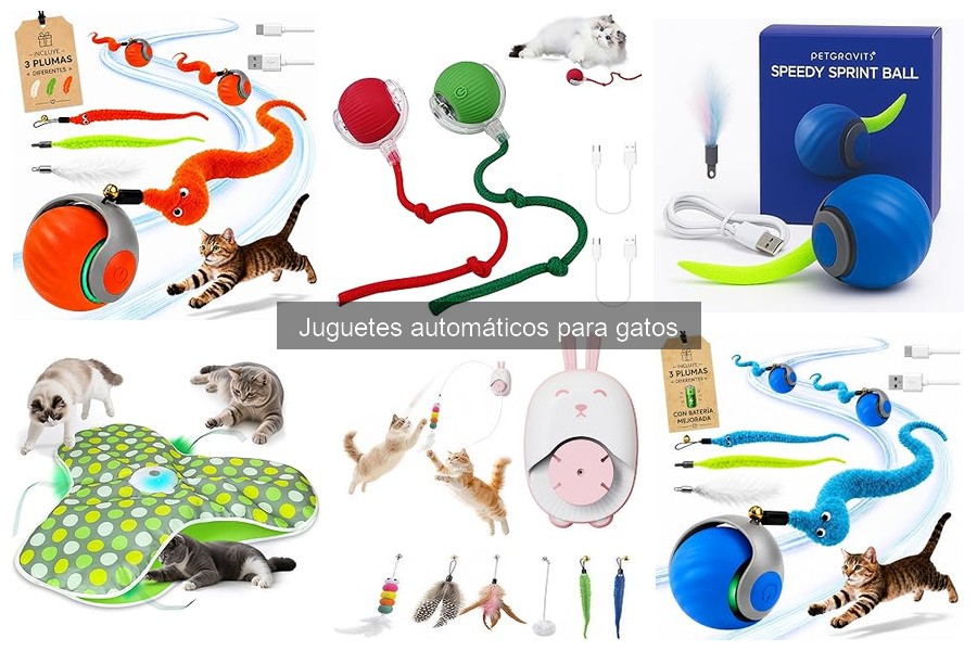 Ventajas de los juguetes automáticos para gatos