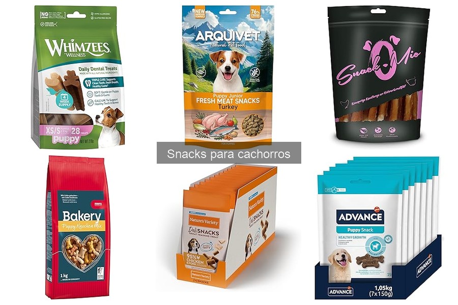 Ventajas de los snacks para cachorros: salud y entrenamiento