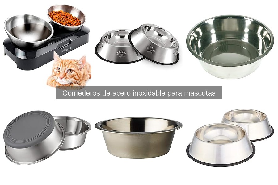 Ventajas de usar comederos de acero inoxidable para gatos
